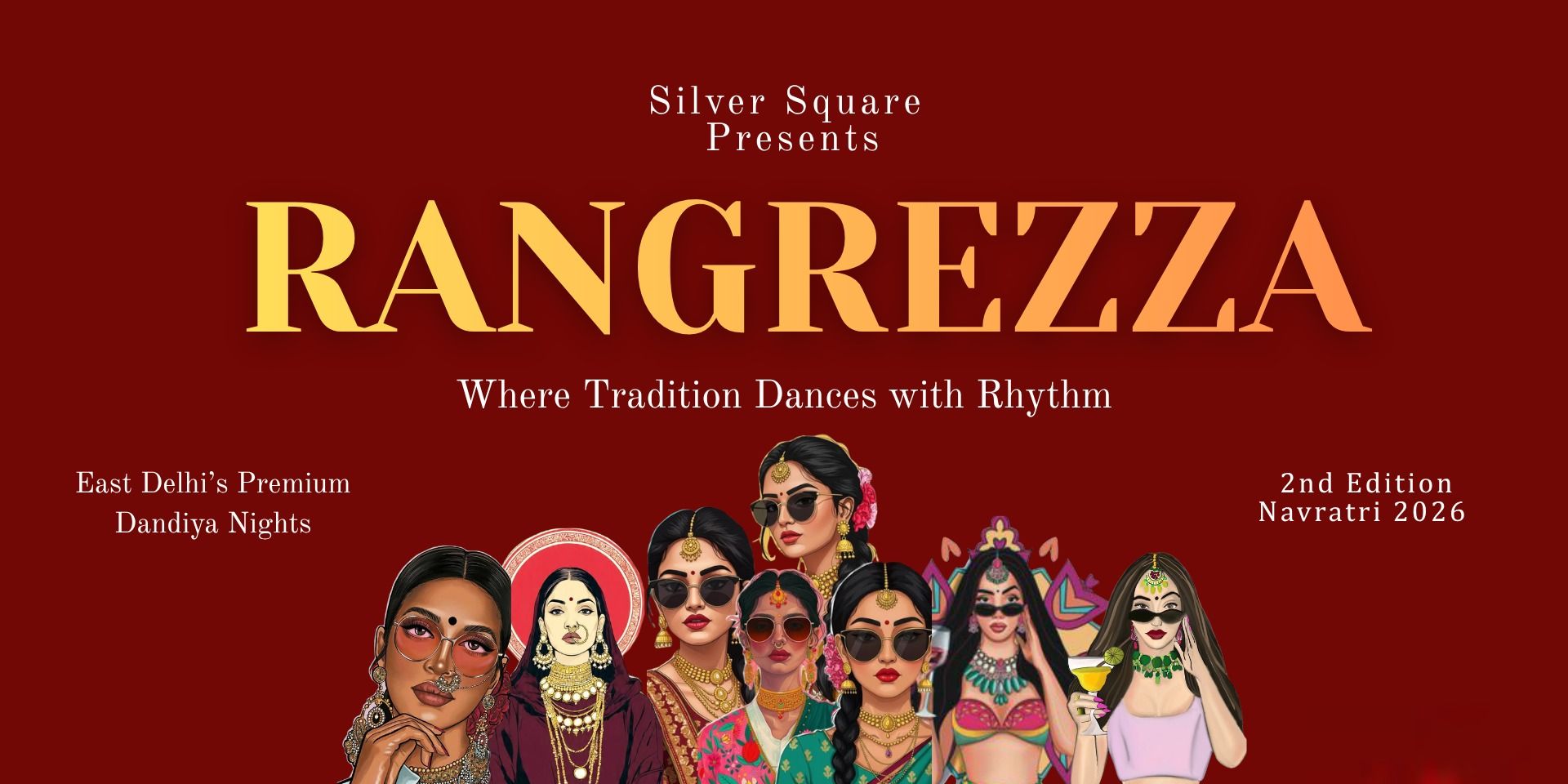 Dandiya Night Celebration With Rangrezza in Delhi