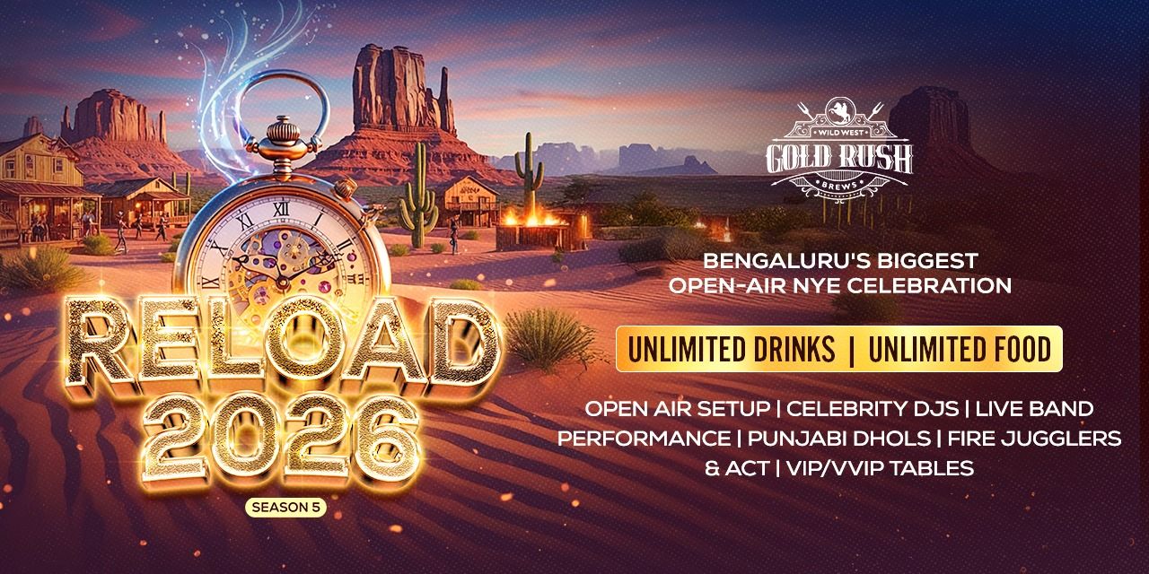 RELOAD 2026 – BIGGEST OPEN AIR NYE PARTY