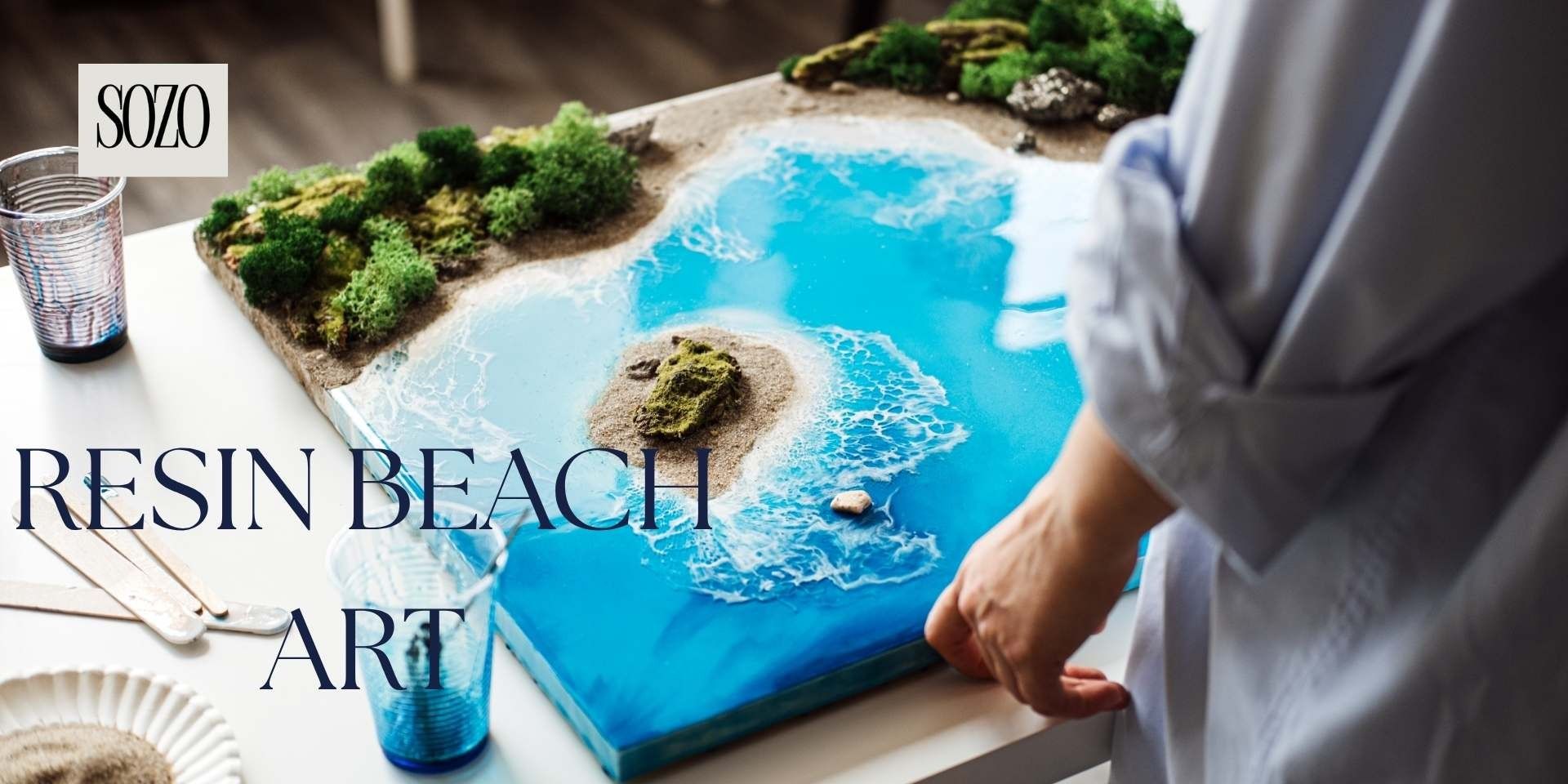 RESIN BEACH ART