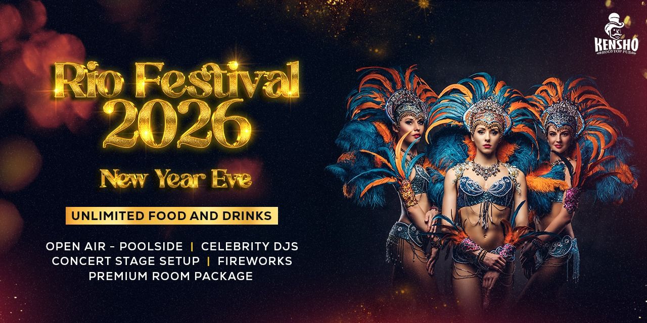 Rio City 2026-Biggest Open Air-Poolside NYE Party