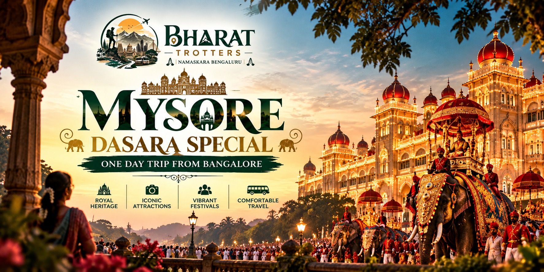 Royal Mysuru Dasara Expedition by Bharat Trotters