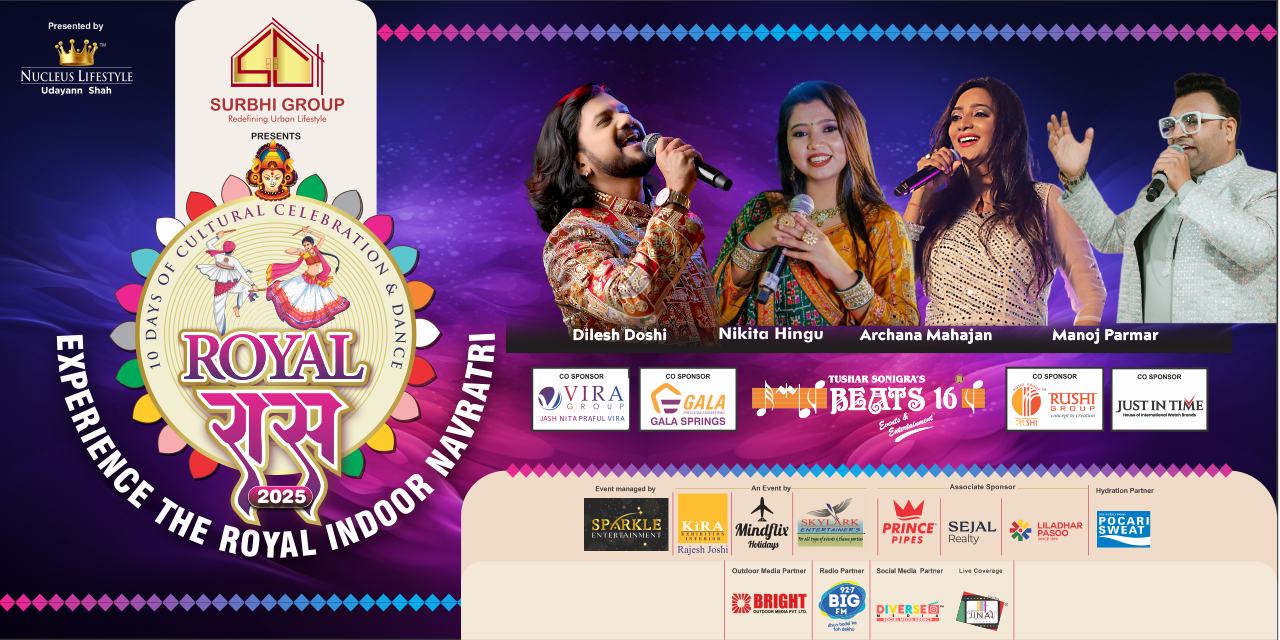 Royal Raas Navratri 2025 at Sahara Star