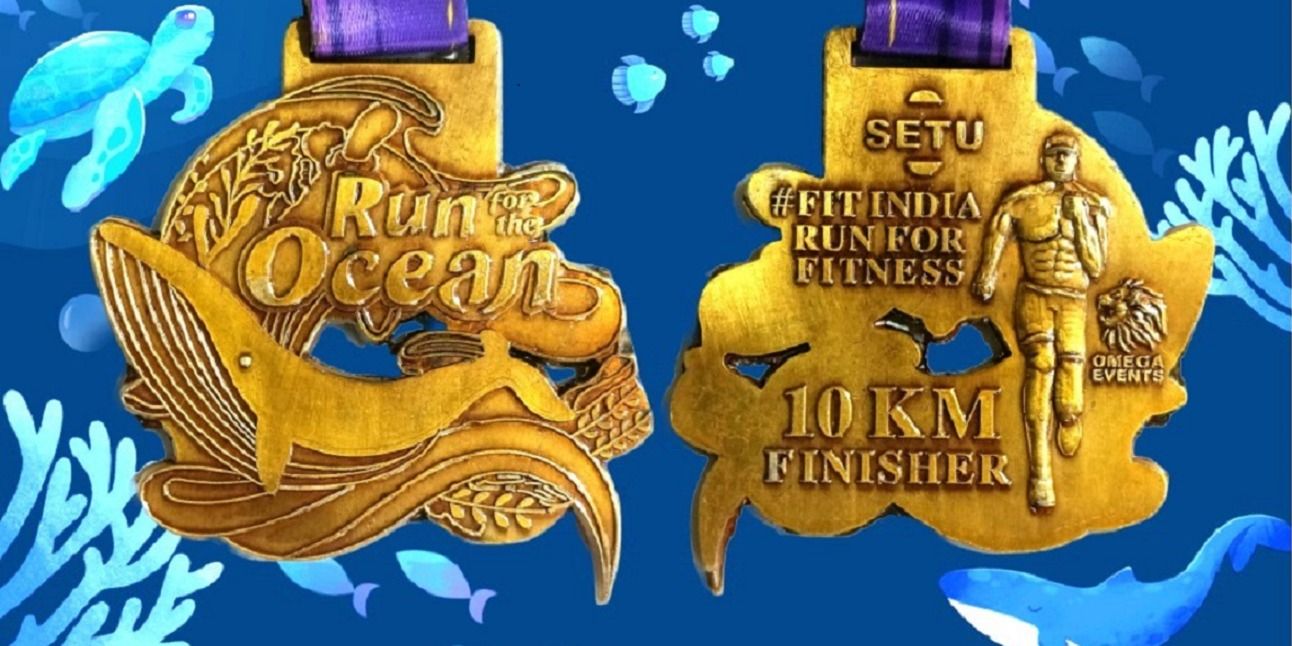 Run for the Ocean - Get Medal by Courier
