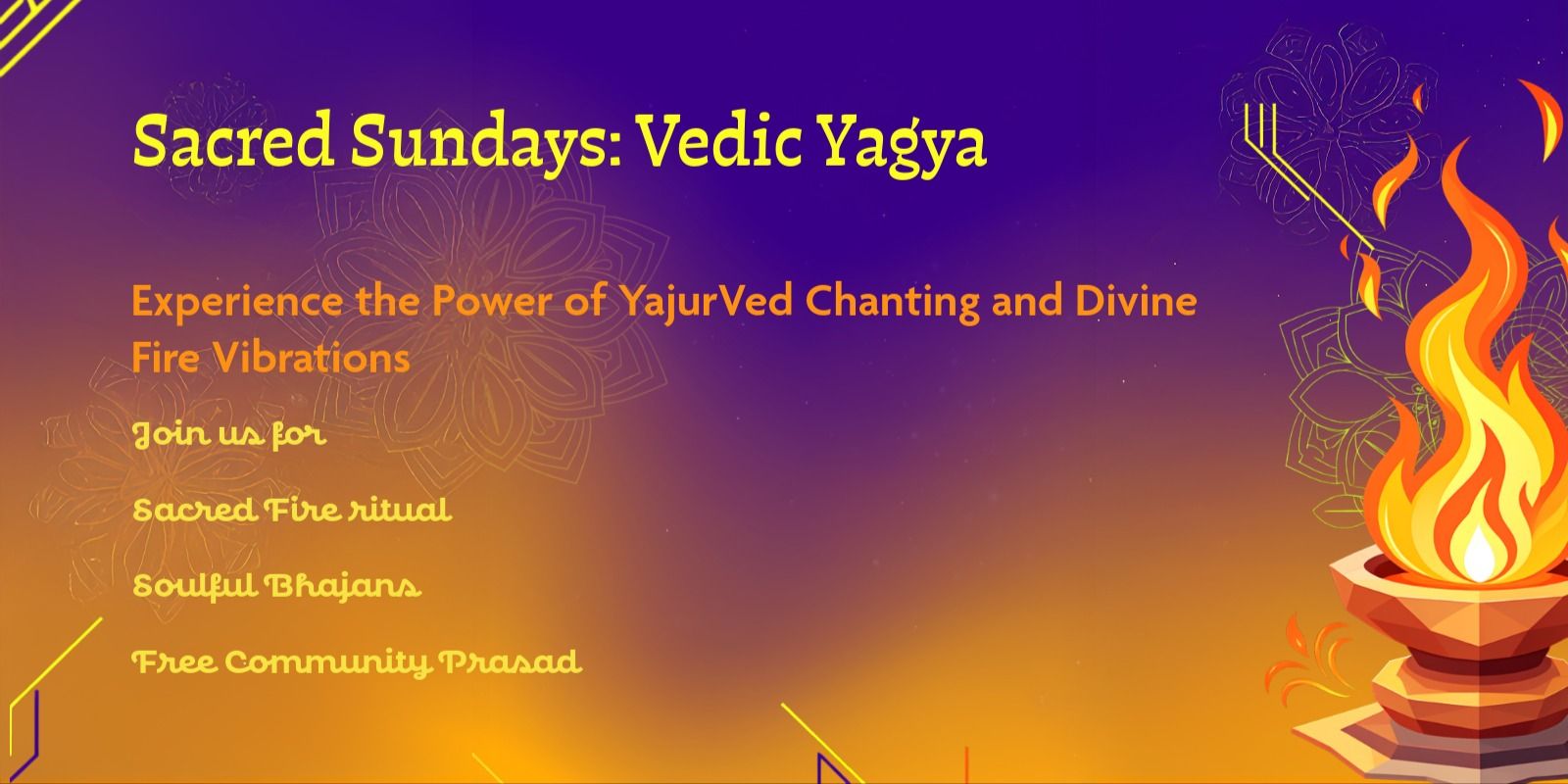 Sacred Sunday: Vedic Yagya in Pune