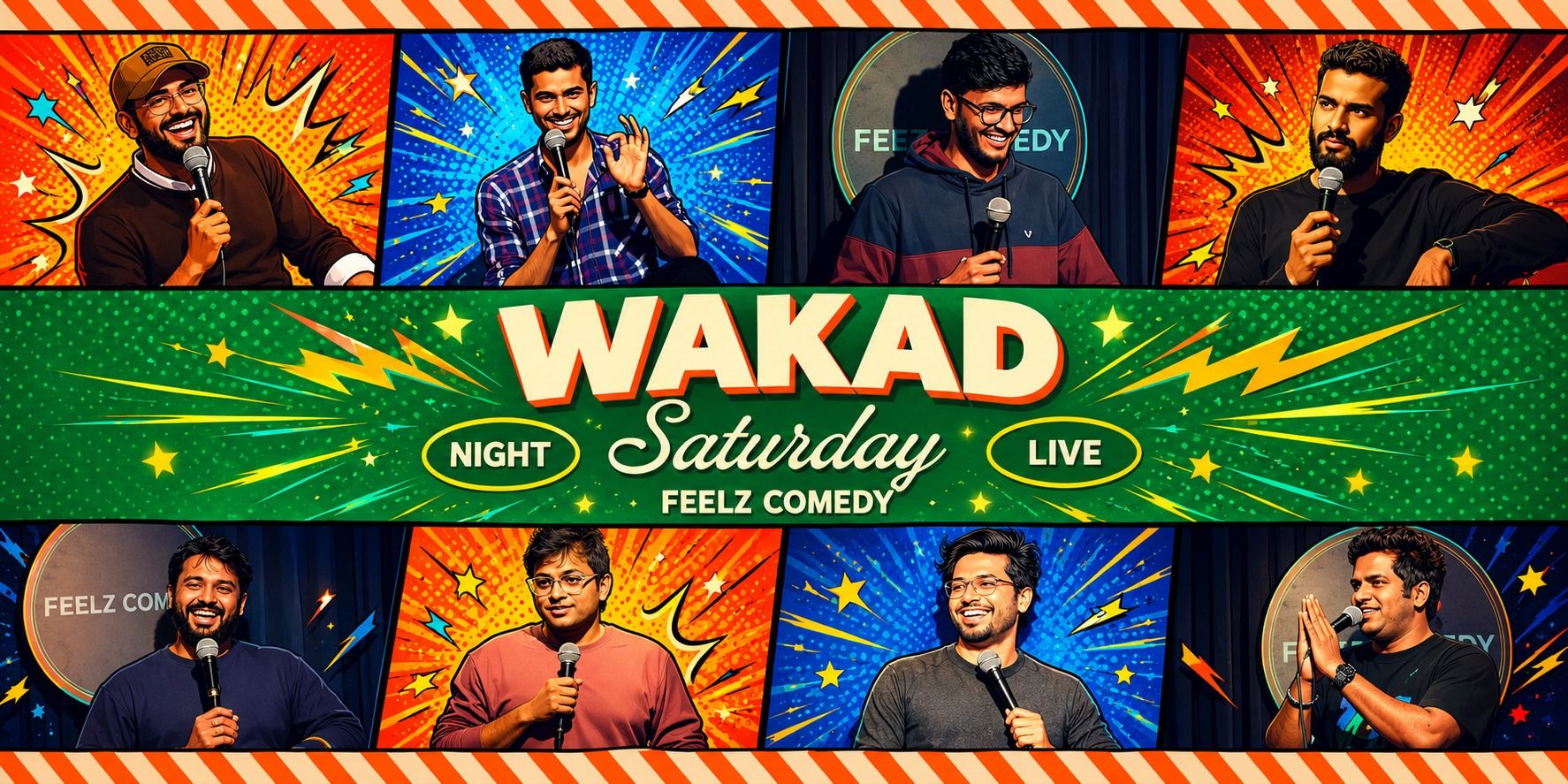 Saturday Evening Live @7PM by FEELz COMEDY