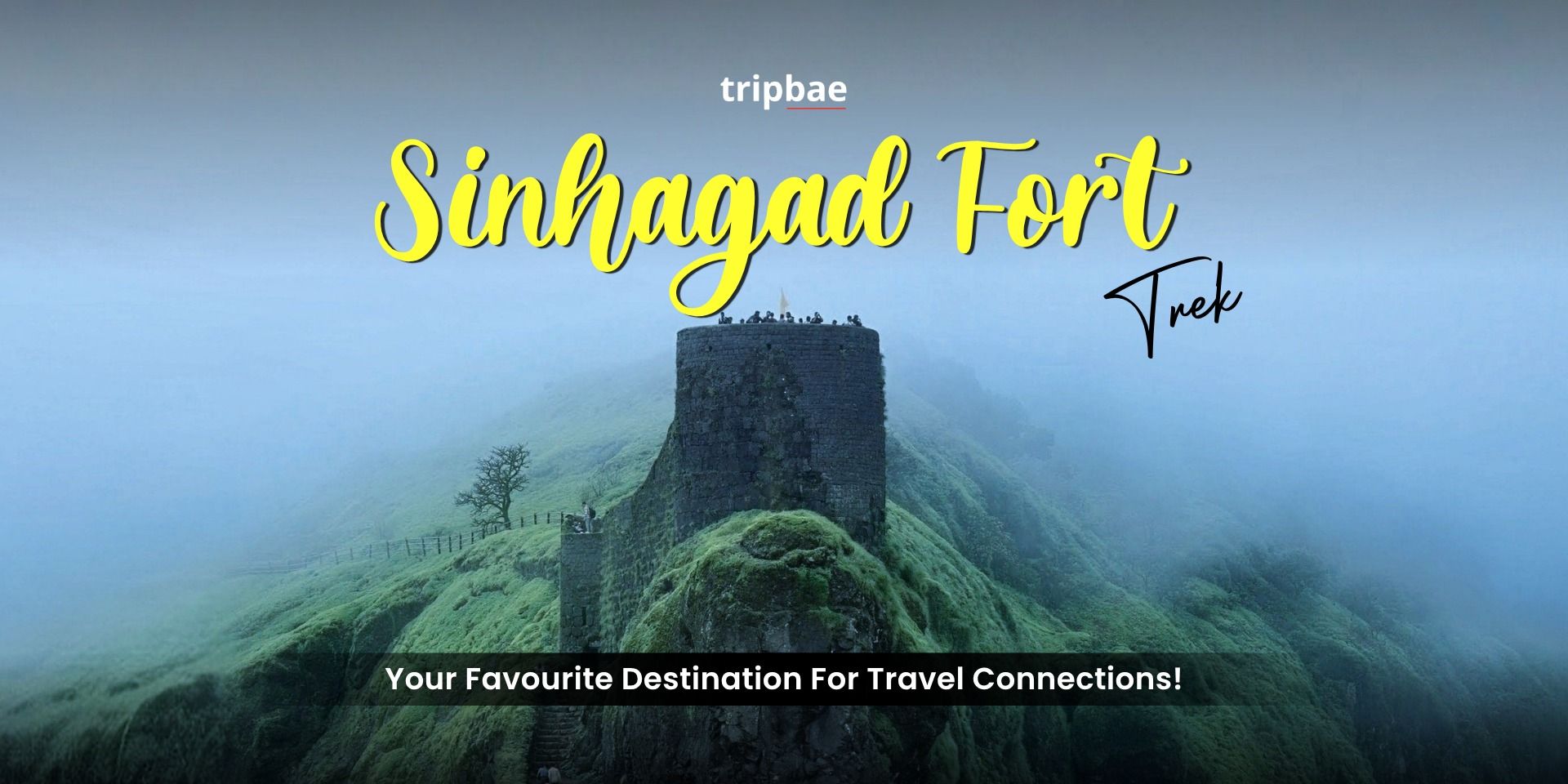 Sinhagad Fort Trek by Tripbae in Pune
