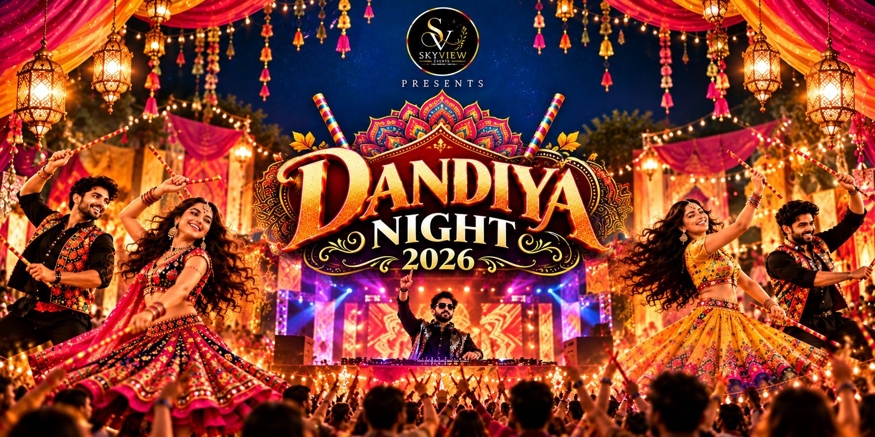 Dandiya Night 2026 BY Skyview Events — photo 1