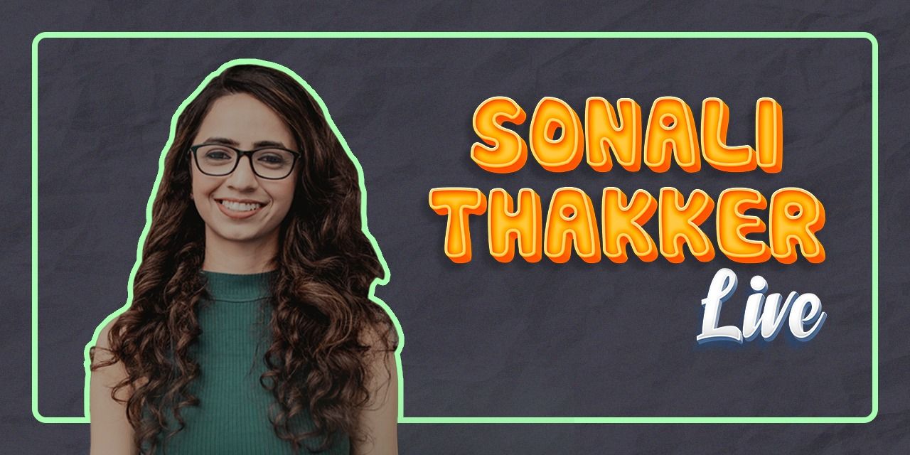 Sonali Thakker Live | Bengaluru