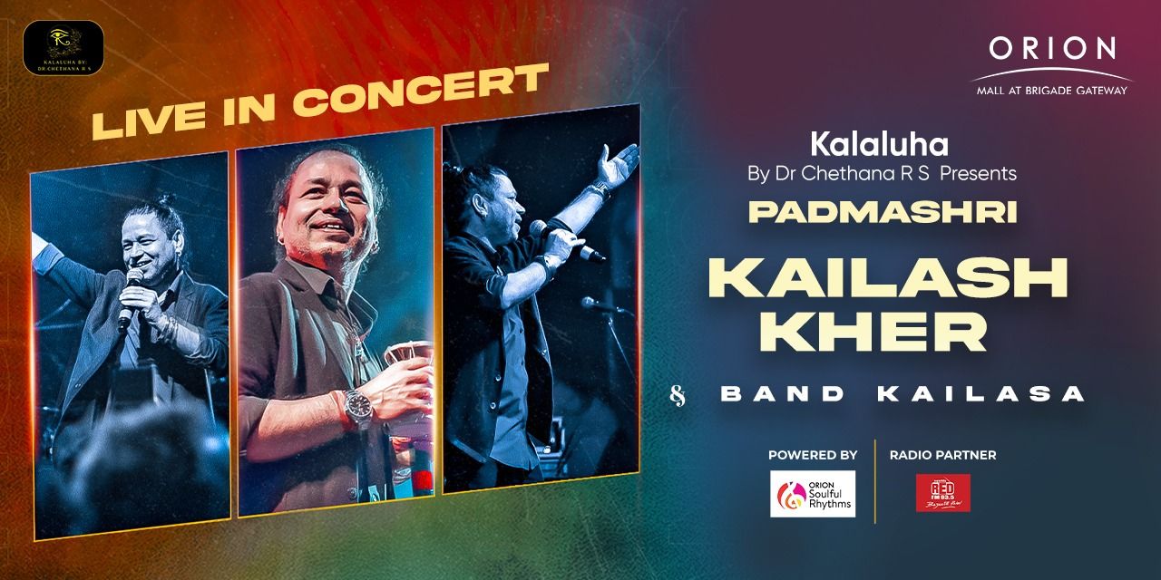 Sri Padma Shri KAILASH KHER and band KAILASA Live