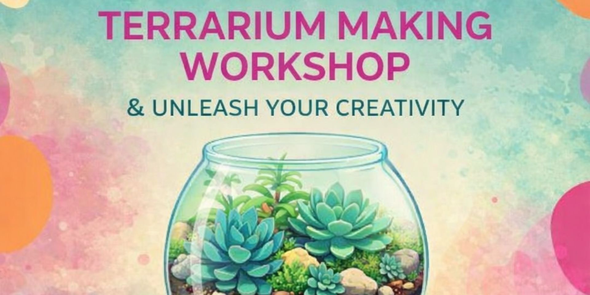 Terrarium Making Activity Terrarium Making Workshop workshops Event Tickets Bengaluru - BookMyShow