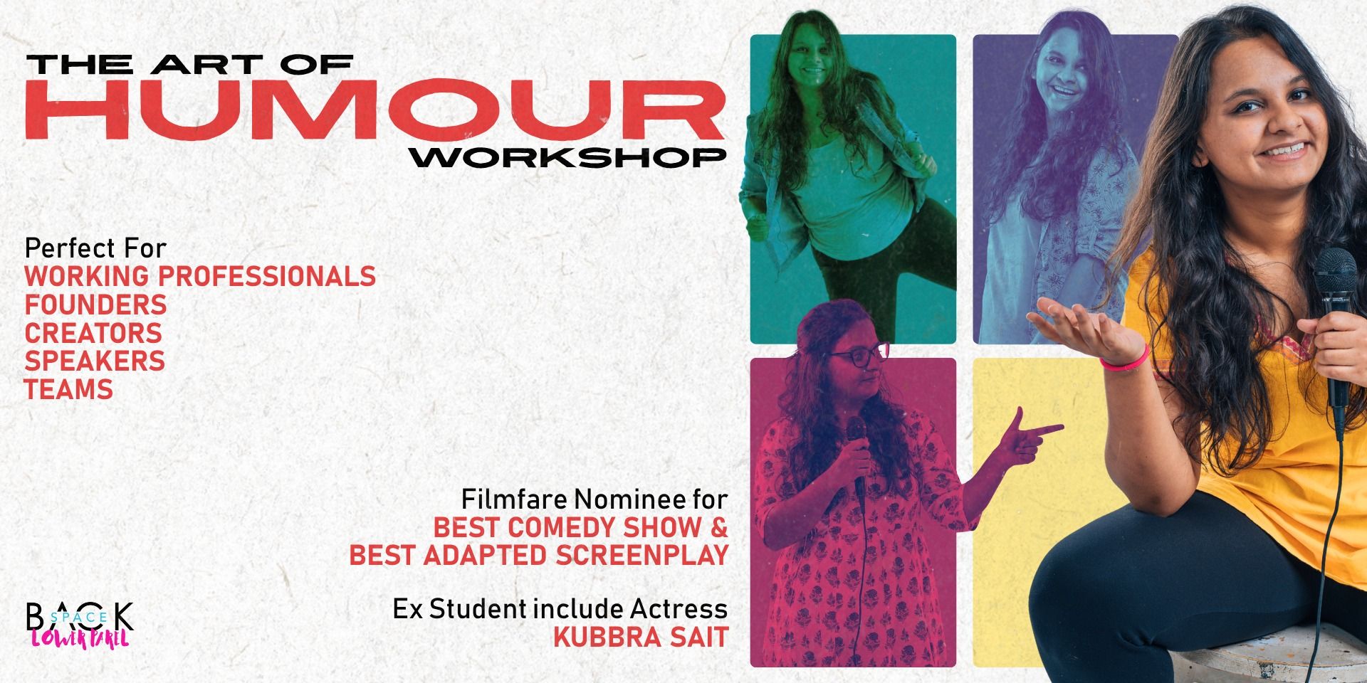 The Art Of Humour Workshop by Devanshi Shah