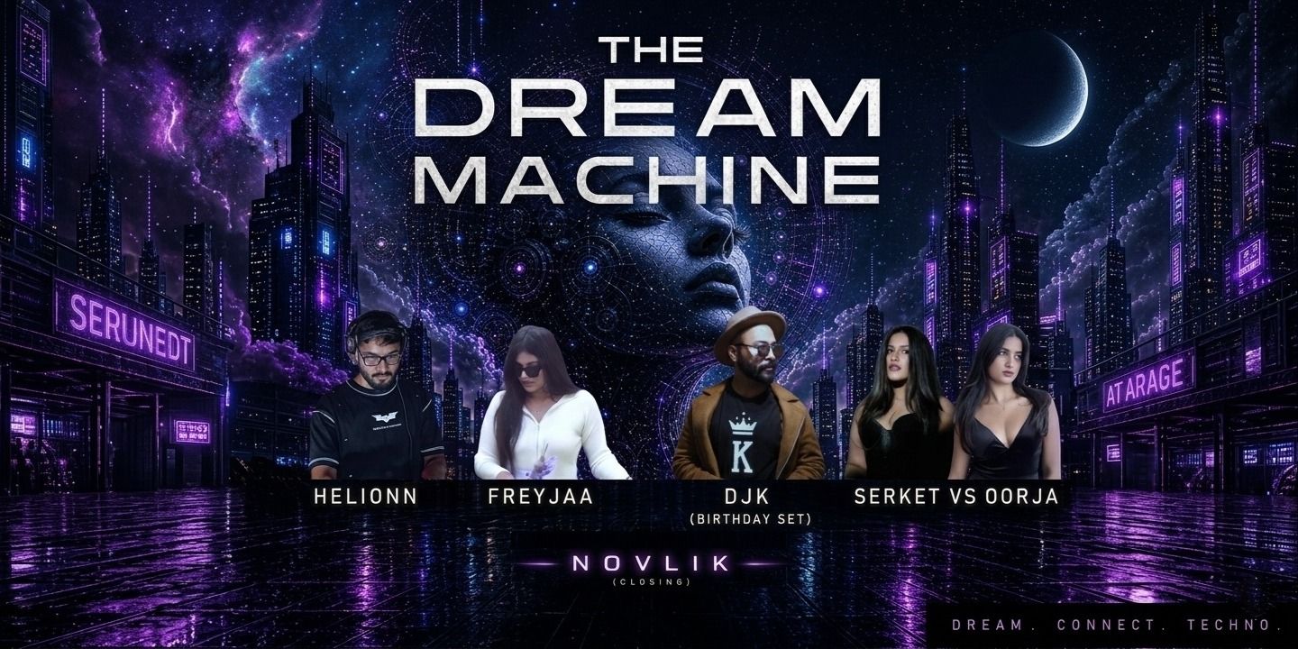 The Dream Machine music-shows Event Tickets Hyderabad - BookMyShow