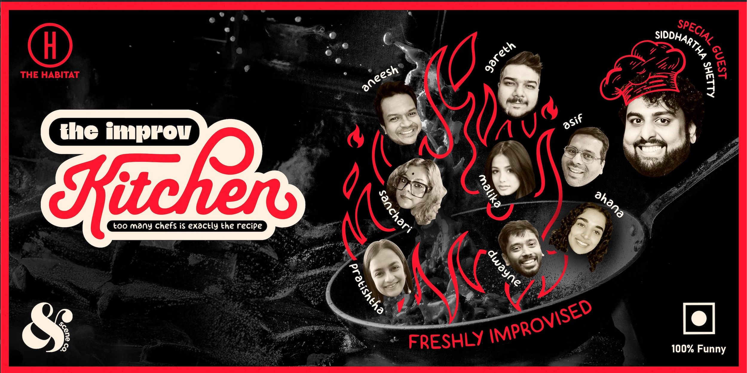 The Improv Kitchen ft. Siddhartha Shetty in Mumbai