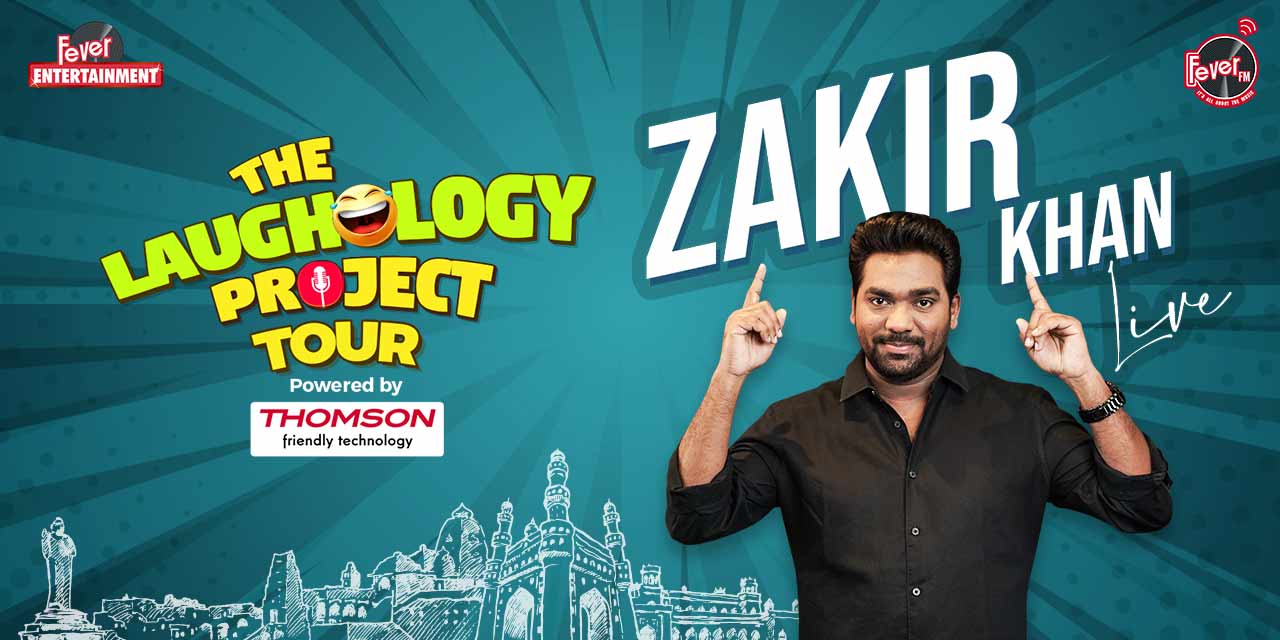 The Laughology Project Hyderabad with Zakir Khan