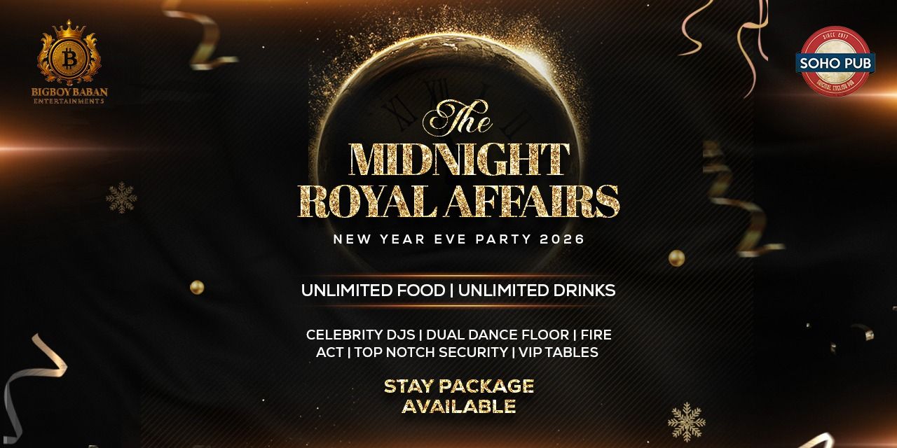 The Midnight Royal Affairs 2026 – New Year Party