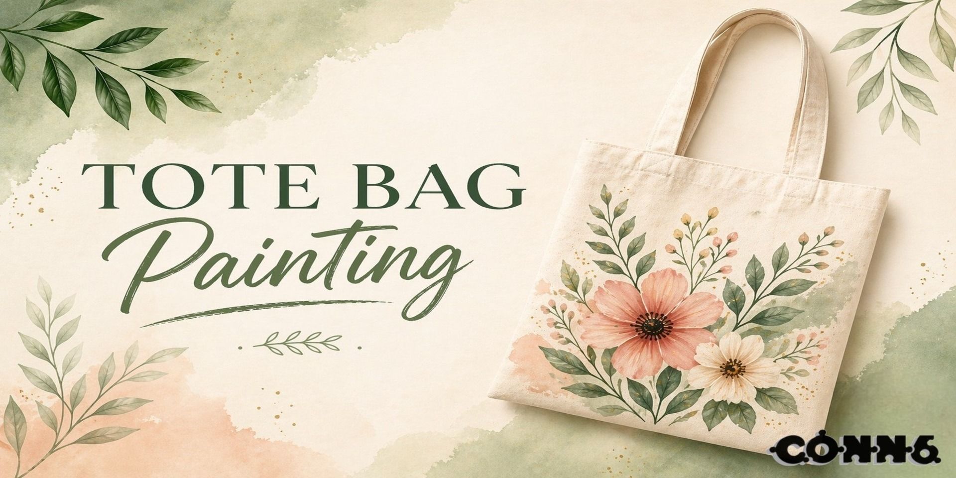 TOTE BAG PAINTING