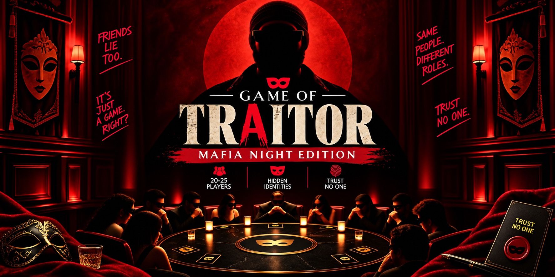 Traitors Game - Mafia Night Edition