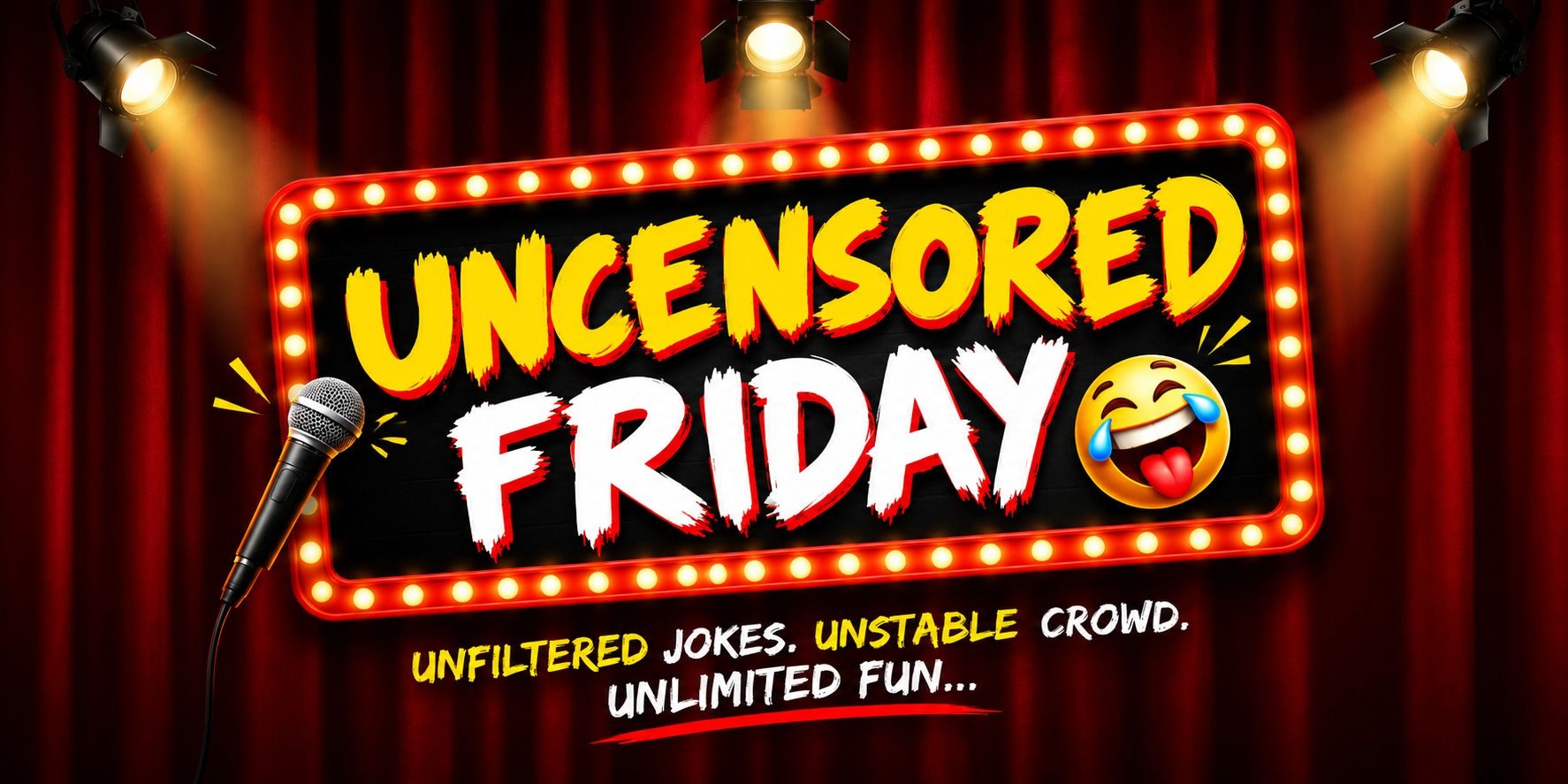 UNCENSORED FRIDAY - Live Standup