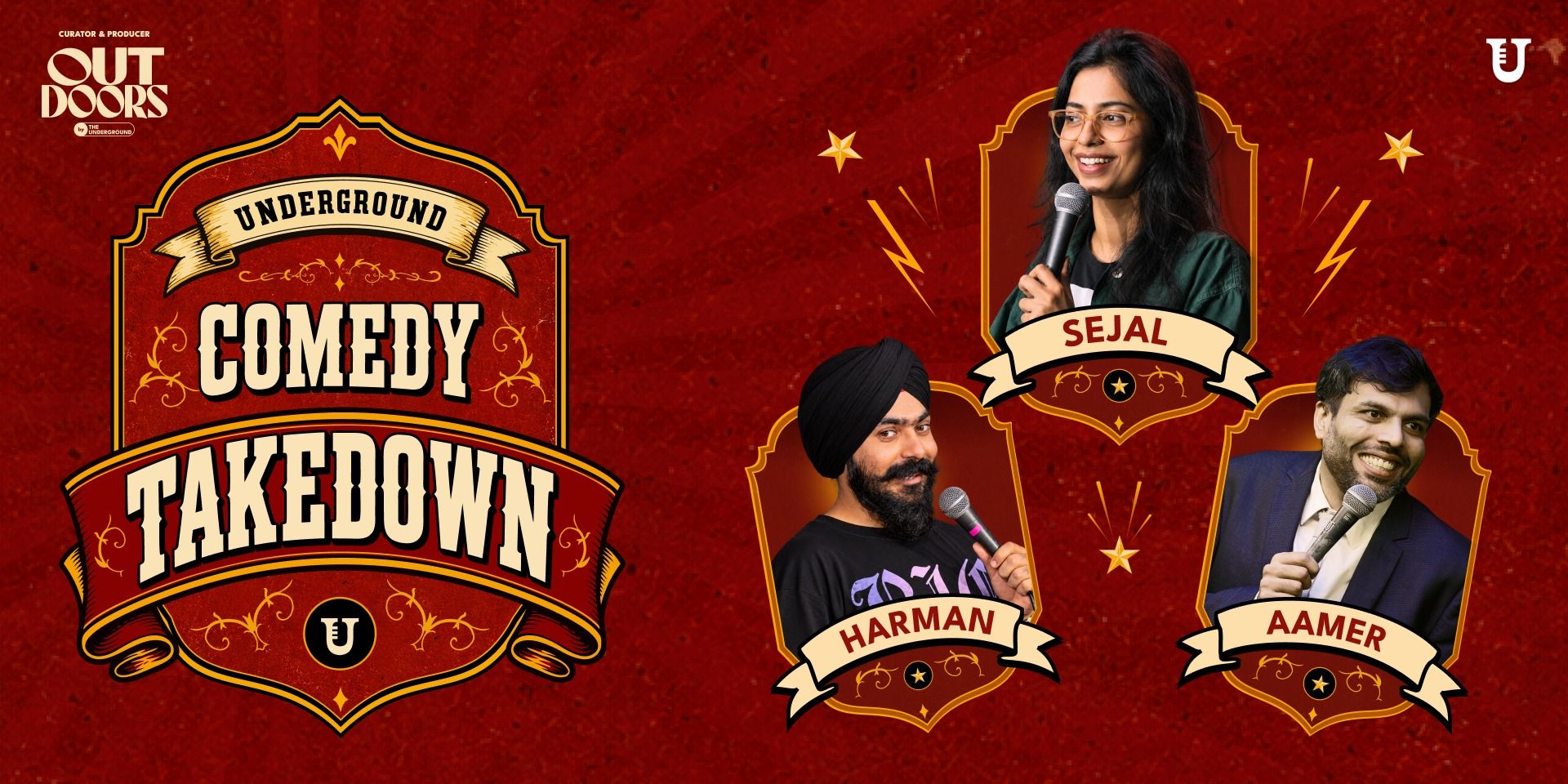 Underground Comedy Takedown