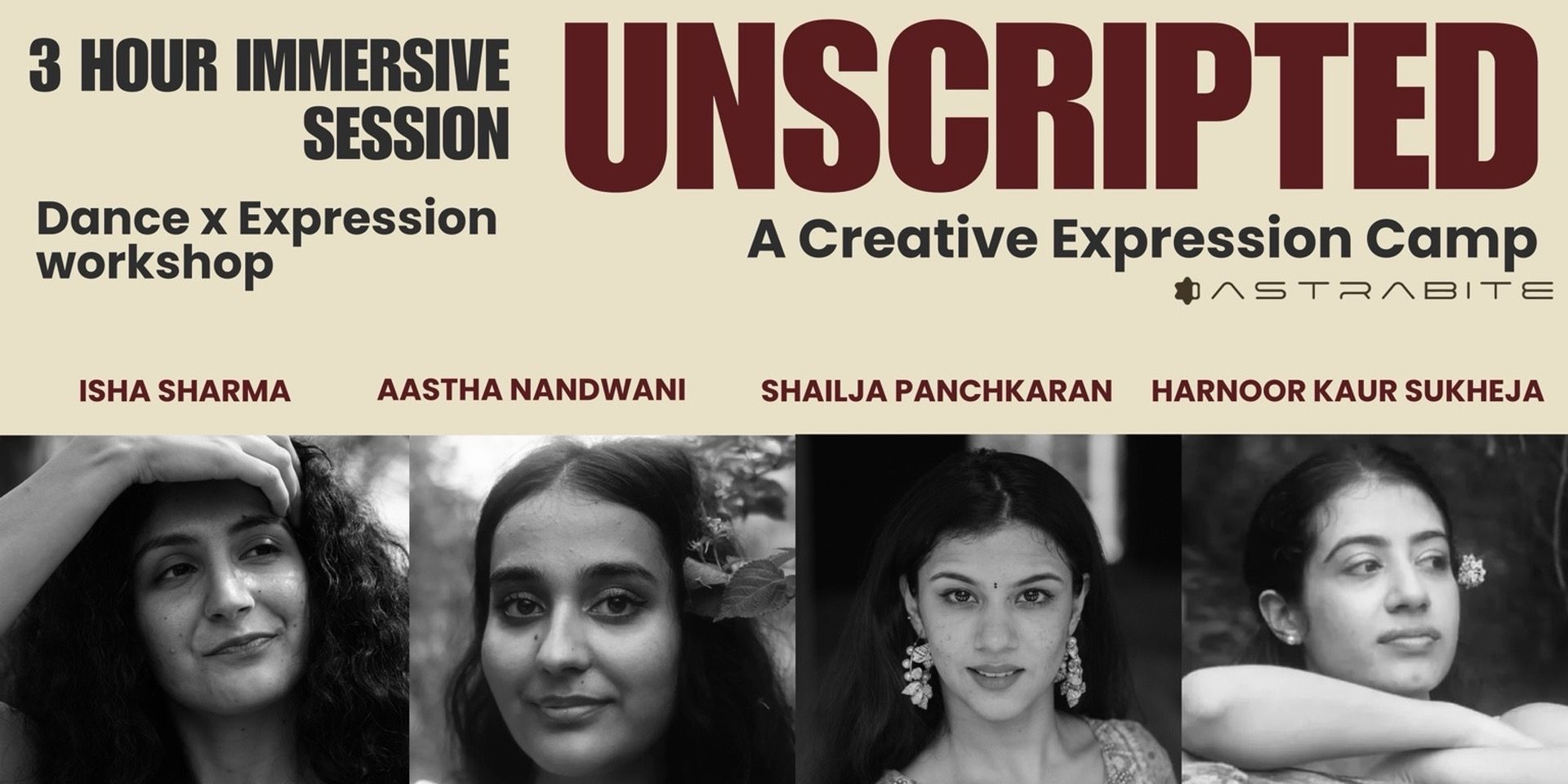 Creative Expression Nsc Unscripted - A Creative Expression Camp workshops Event Tickets Mumbai ...