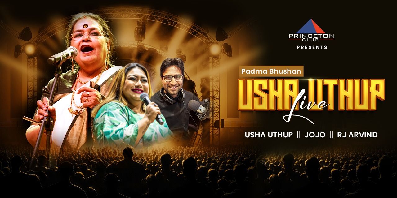 USHA UTHUP LIVE II PRINCETON CLUB music shows Event Tickets