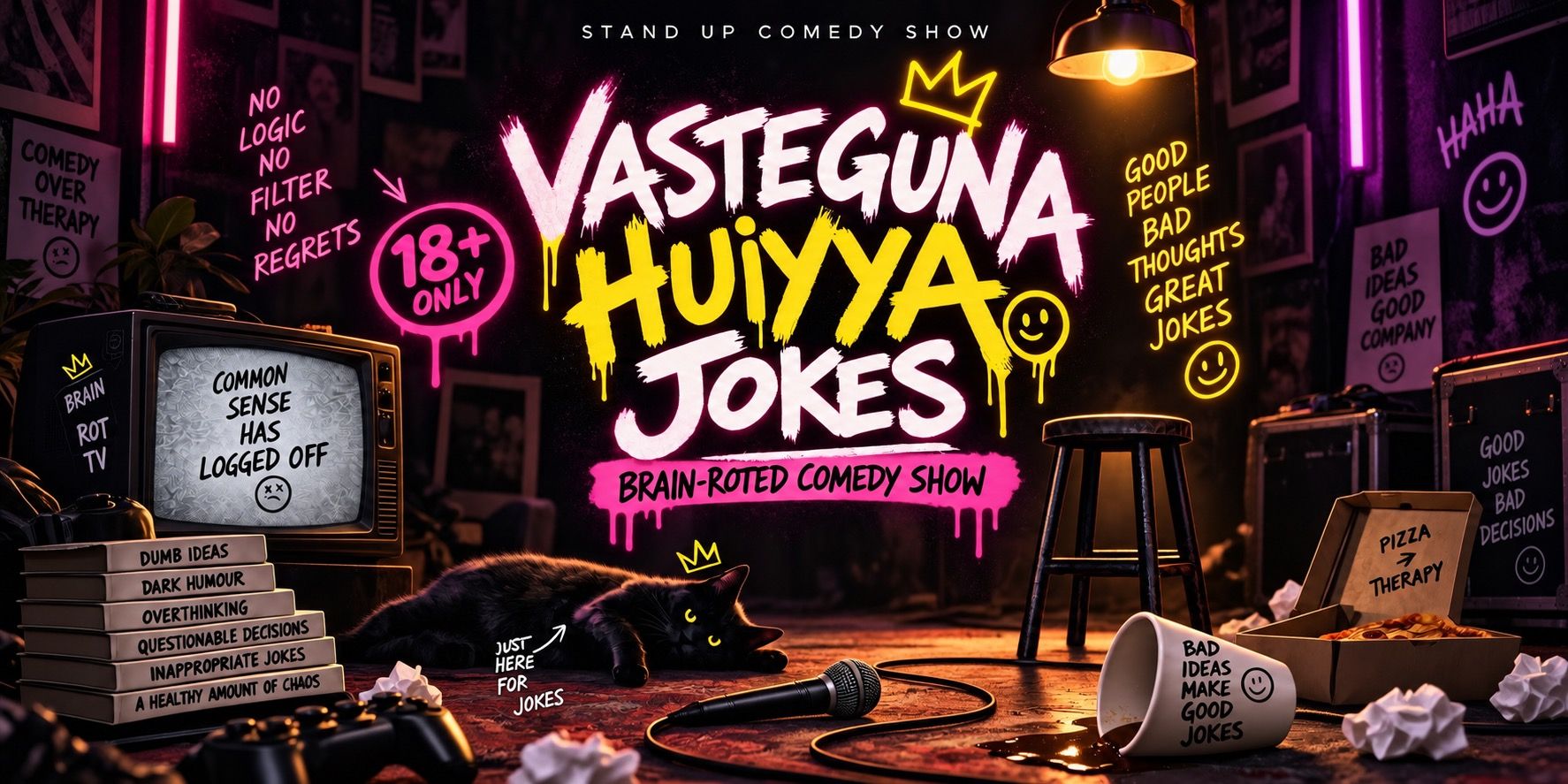 Vasteguna Huiyya Jokes - Adult-Rated Comedy Show