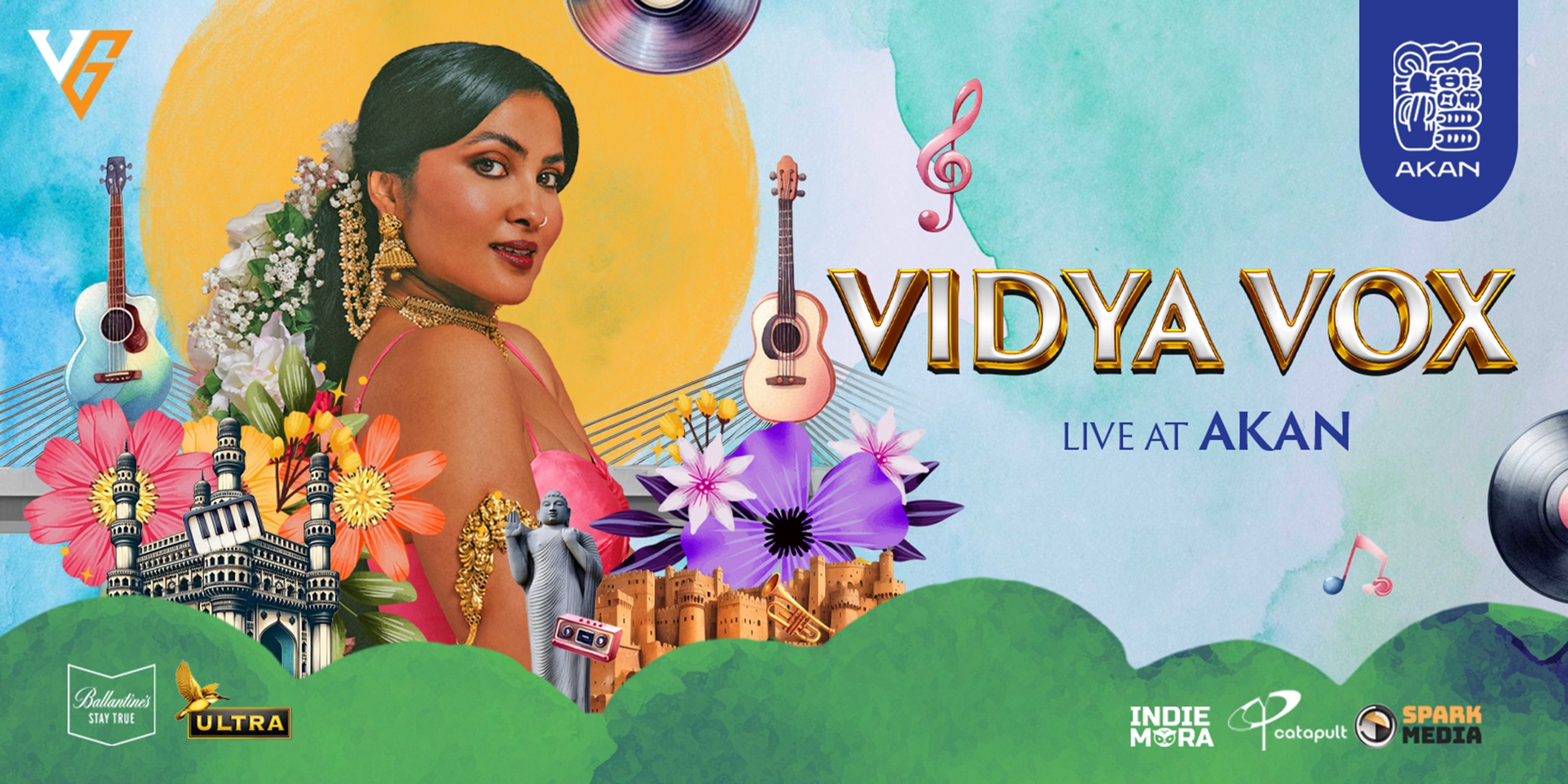 Vidya Vox Live in Hyderabad
