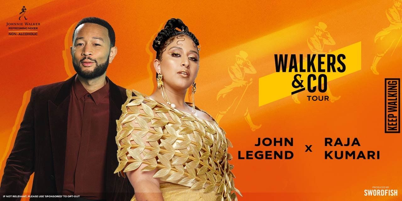 Walkers & Co: John Legend and Raja Kumari, Mumbai