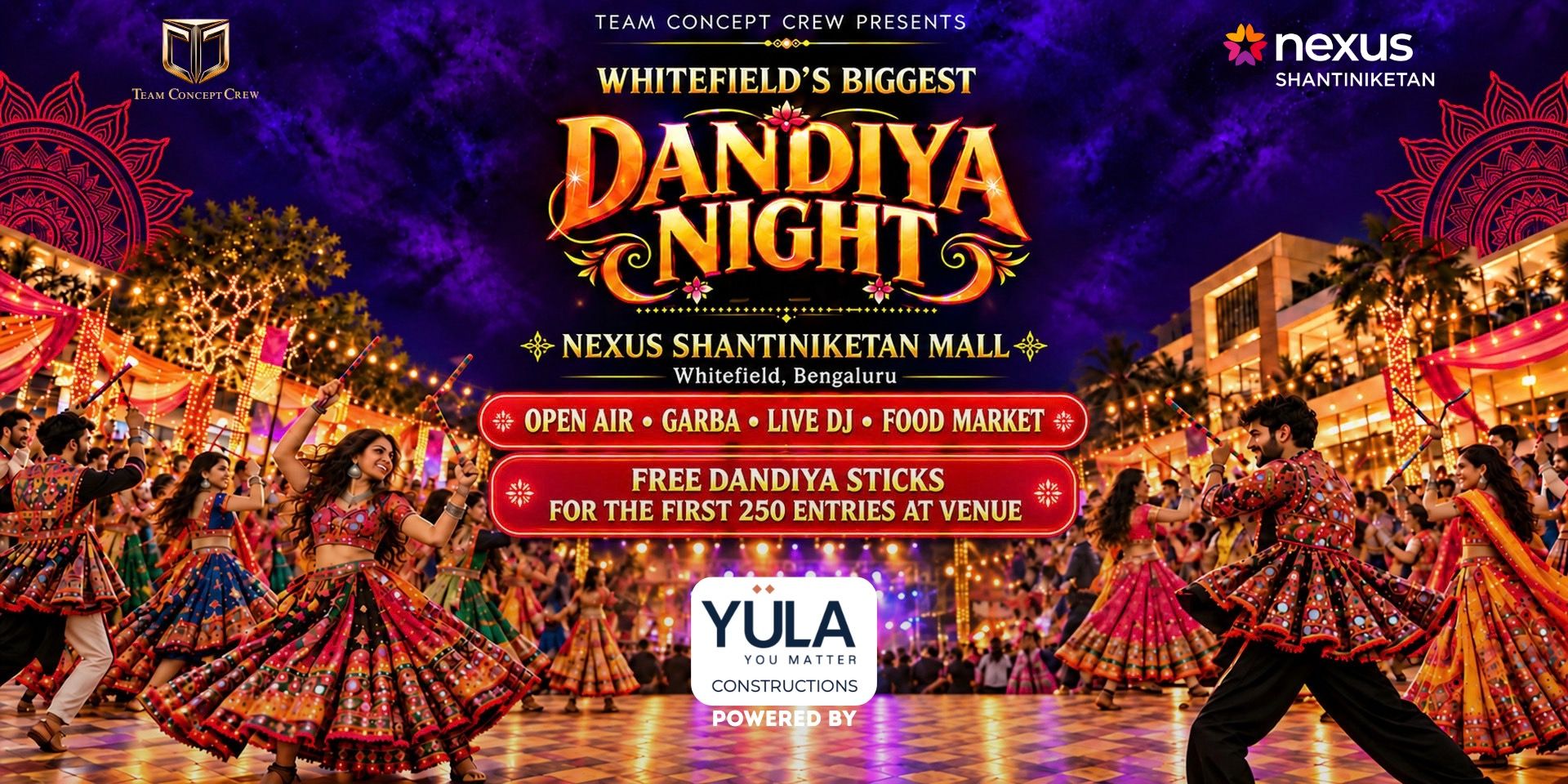 Whitefield Biggest Open Air Dandiya Night 26