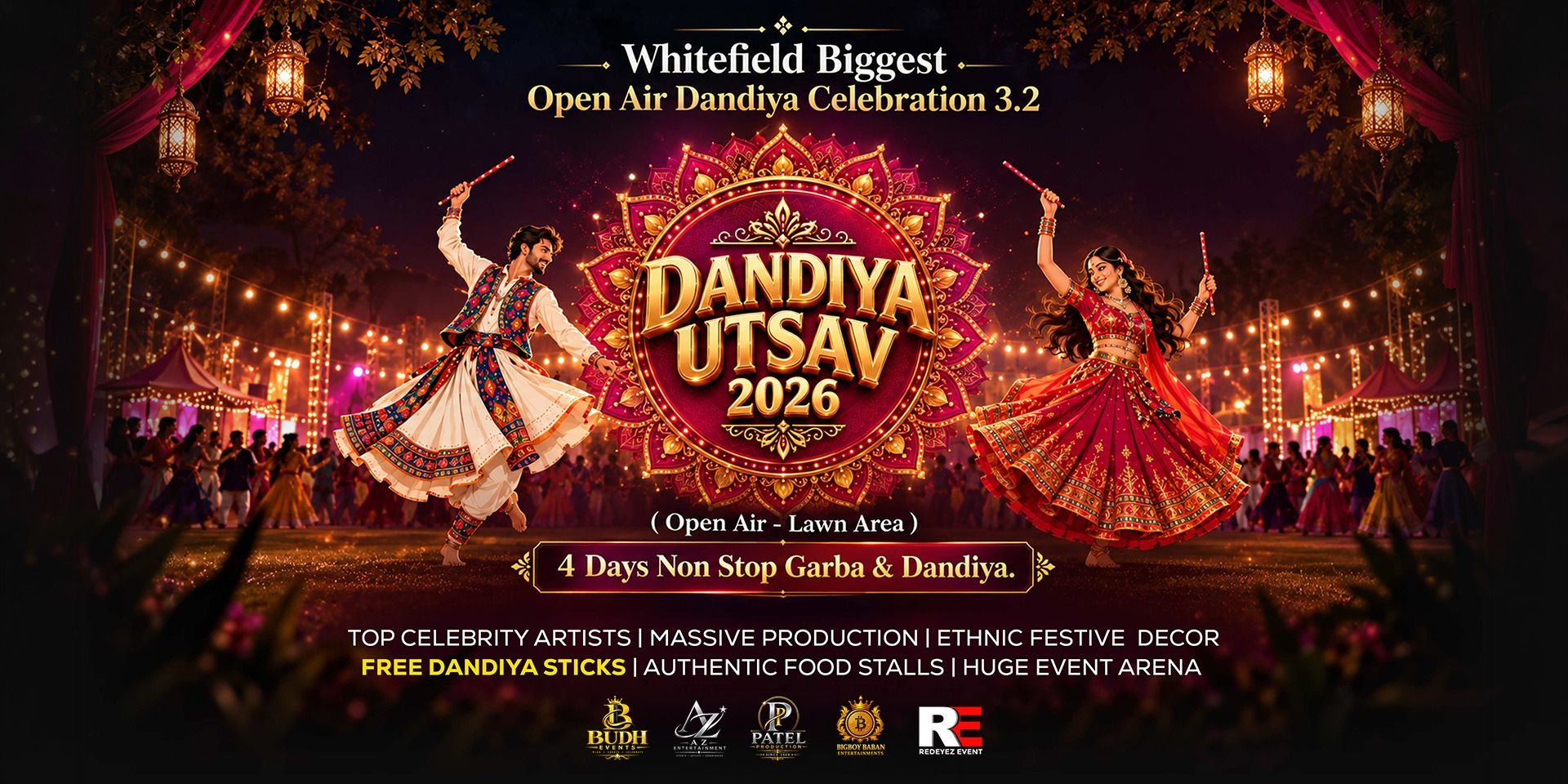 Whitefield Biggest Open Air Dandiya Utsav 2026