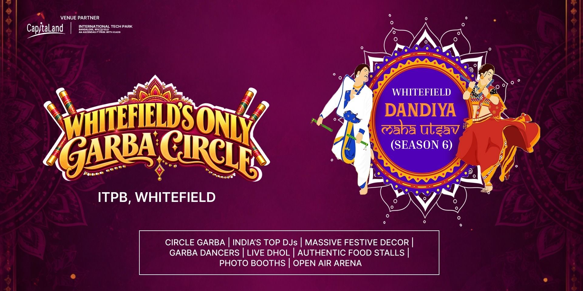 WHITEFIELD DANDIYA MAHA UTSAV – SEASON 6