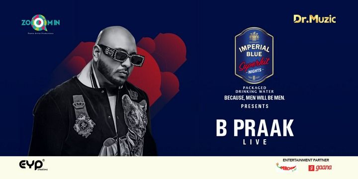 B Praak Live in Concert music-shows Event Tickets Delhi-NCR