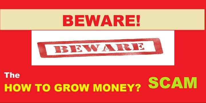 Beware The How To Grow Money Scam Online Streaming Events Event Tickets Beware The How To Grow Money Scam Online Streaming Events Event Tickets