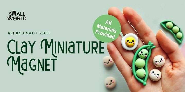 Clay miniature magnet  Workshops Event Tickets - BookMyShow