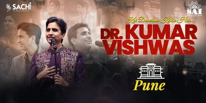 Dr. Kumar Vishwas Live in Pune performances,music-shows Event Tickets Pune - BookMyShow