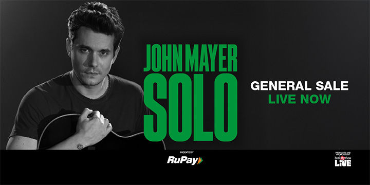 John Mayer Solo Live in Mumbai 2026 Tickets - BookMyShow