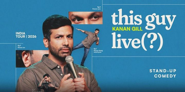 Kanan Gill Live Comedy Shows Event Tickets - BookMyShow