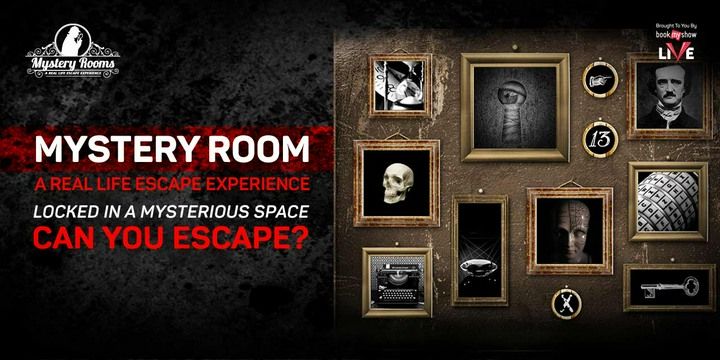 Mystery Rooms - Escape Experience | gaming Tickets Mumbai - BookMyShow