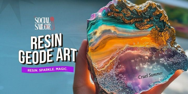 Resin Geode Art Date - Pune  Workshops Event Tickets - BookMyShow