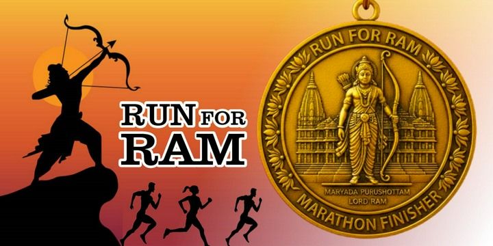 Run for Shri Ram Marathon - Get Beautiful Medal - running Event Tickets - BookMyShow