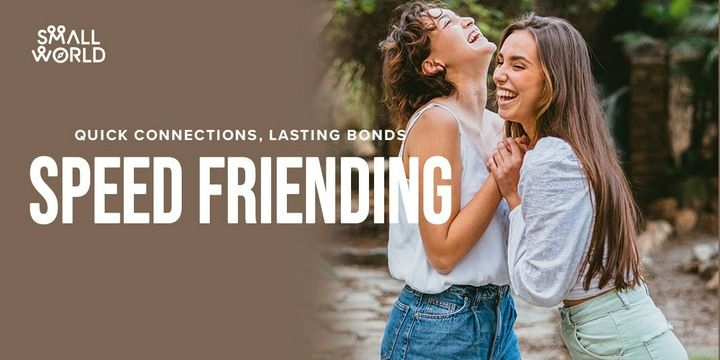 Speed Friending Meetups Event Tickets - BookMyShow