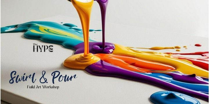 Swirl & Pour - Fuild Art Workshop Workshops Event Tickets - BookMyShow