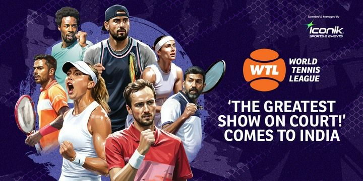 World Tennis League 2025 - tennis Event Tickets - BookMyShow