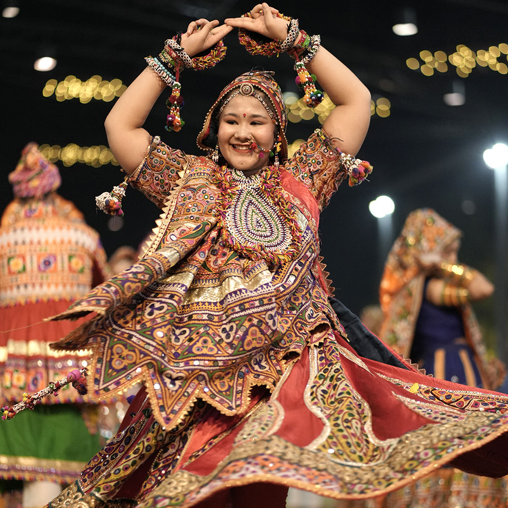 Ahmedabad Navratri Event: નવરાત્રી ની ઝલક અને ઉજવણીનો ઉત્સાહ 1 Mirchi Rock and Dhol 2024