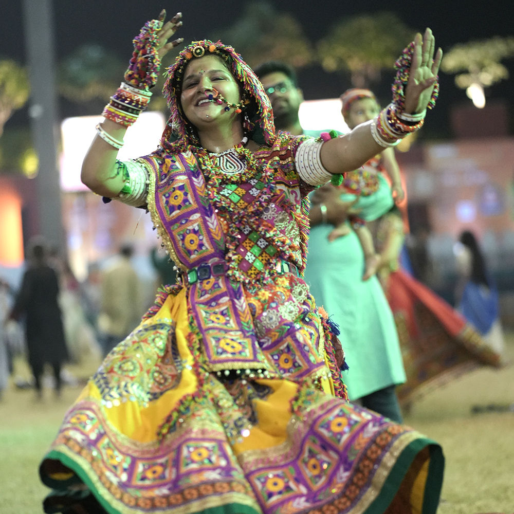 Ahmedabad Navratri Event: નવરાત્રી ની ઝલક અને ઉજવણીનો ઉત્સાહ 2 Mirchi Rock and Dhol 2024