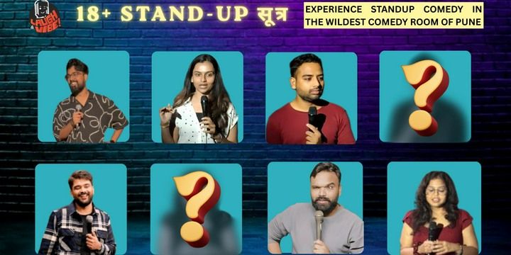 18+ Stand-Up Sutra - Comedy Special @Koregaon Park comedy-shows Event Tickets Pune - BookMyShow