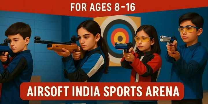 Air gun Shooting Basics for Kids to 16 year kids Event Tickets