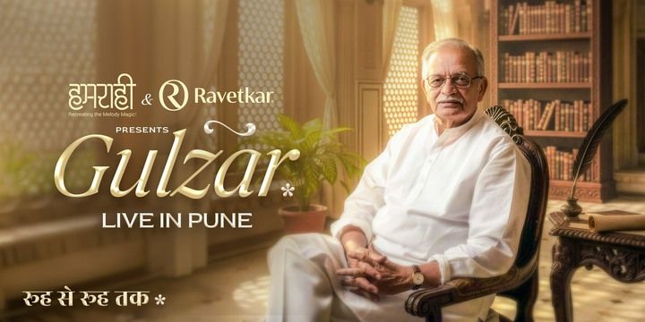 Gulzar - Live in Pune music-shows Event Tickets Pune - BookMyShow