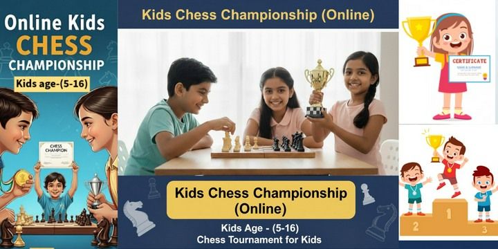 Kids Chess Championship (Online) kids Event Tickets Mumbai - BookMyShow