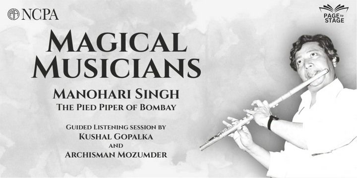 Page to Stage - Magical Musicians: Manohari Singh talks Event Tickets  Mumbai - BookMyShow